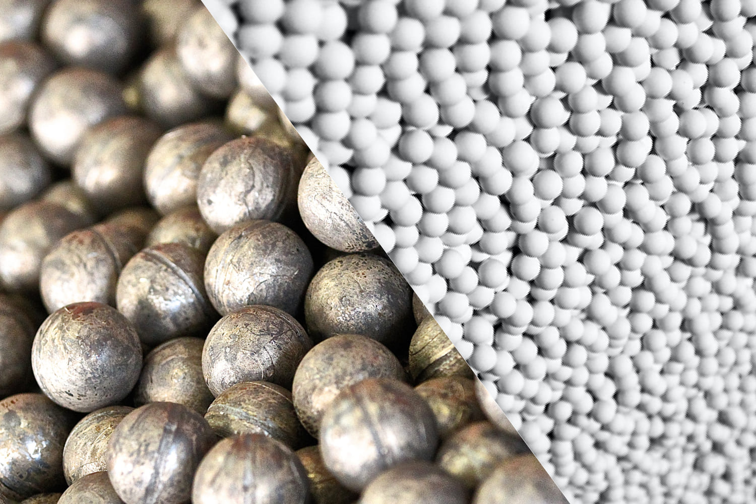 Готовые стальные мелющие шары для горнодобывающей промышленности